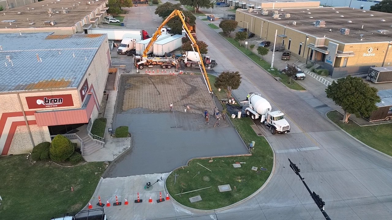 Concrete flatwork installation project #11 — TexTex Concrete DFW
