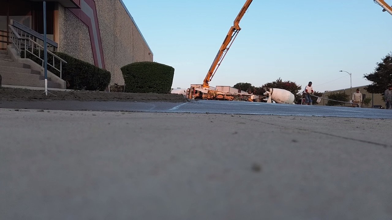 Concrete flatwork installation project #12 — TexTex Concrete DFW