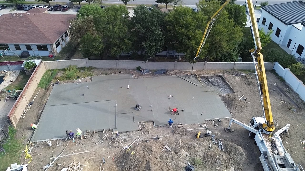 Concrete flatwork installation project #16 — TexTex Concrete DFW
