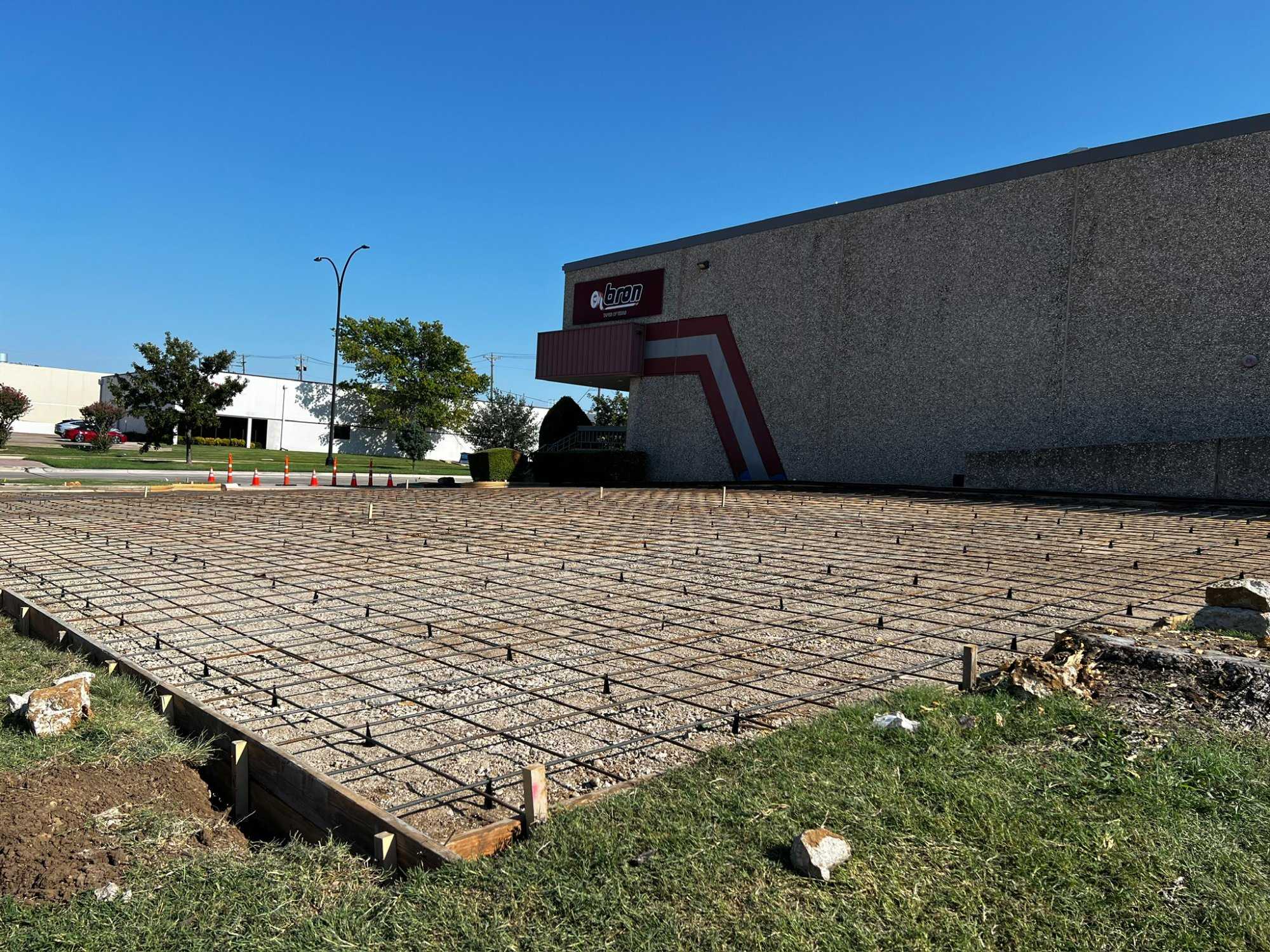Concrete flatwork installation project #2 — TexTex Concrete DFW