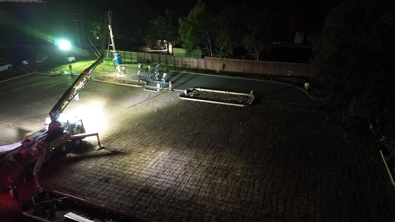 Concrete flatwork installation project #22 — TexTex Concrete DFW
