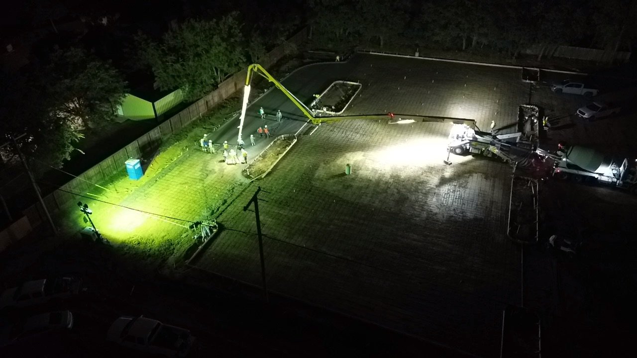 Concrete flatwork installation project #24 — TexTex Concrete DFW