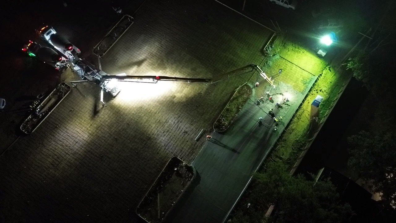 Concrete flatwork installation project #28 — TexTex Concrete DFW