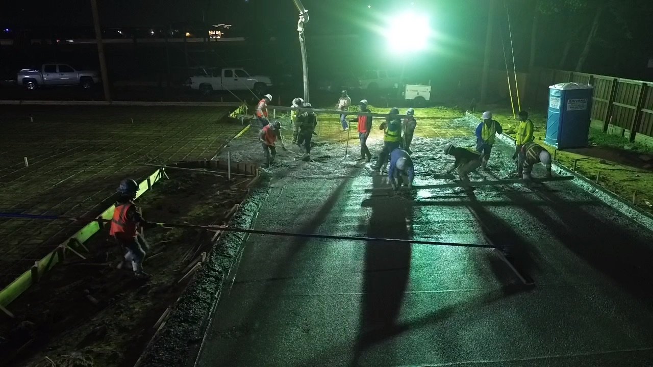 Concrete flatwork installation project #32 — TexTex Concrete DFW