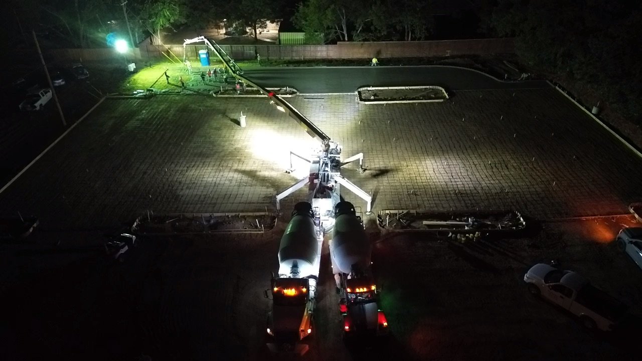 Concrete flatwork installation project #34 — TexTex Concrete DFW