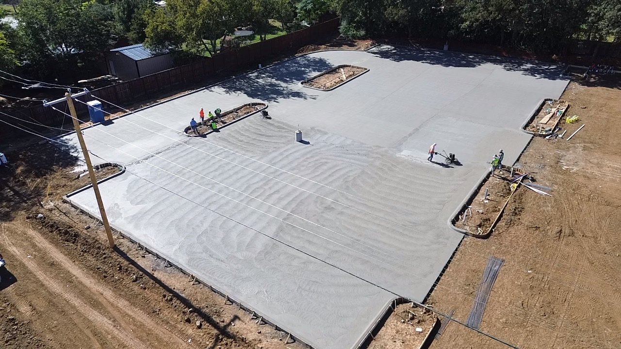 Concrete flatwork installation project #36 — TexTex Concrete DFW