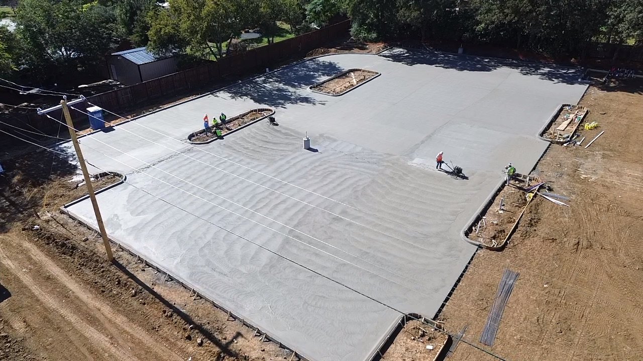 Concrete flatwork installation project #37 — TexTex Concrete DFW