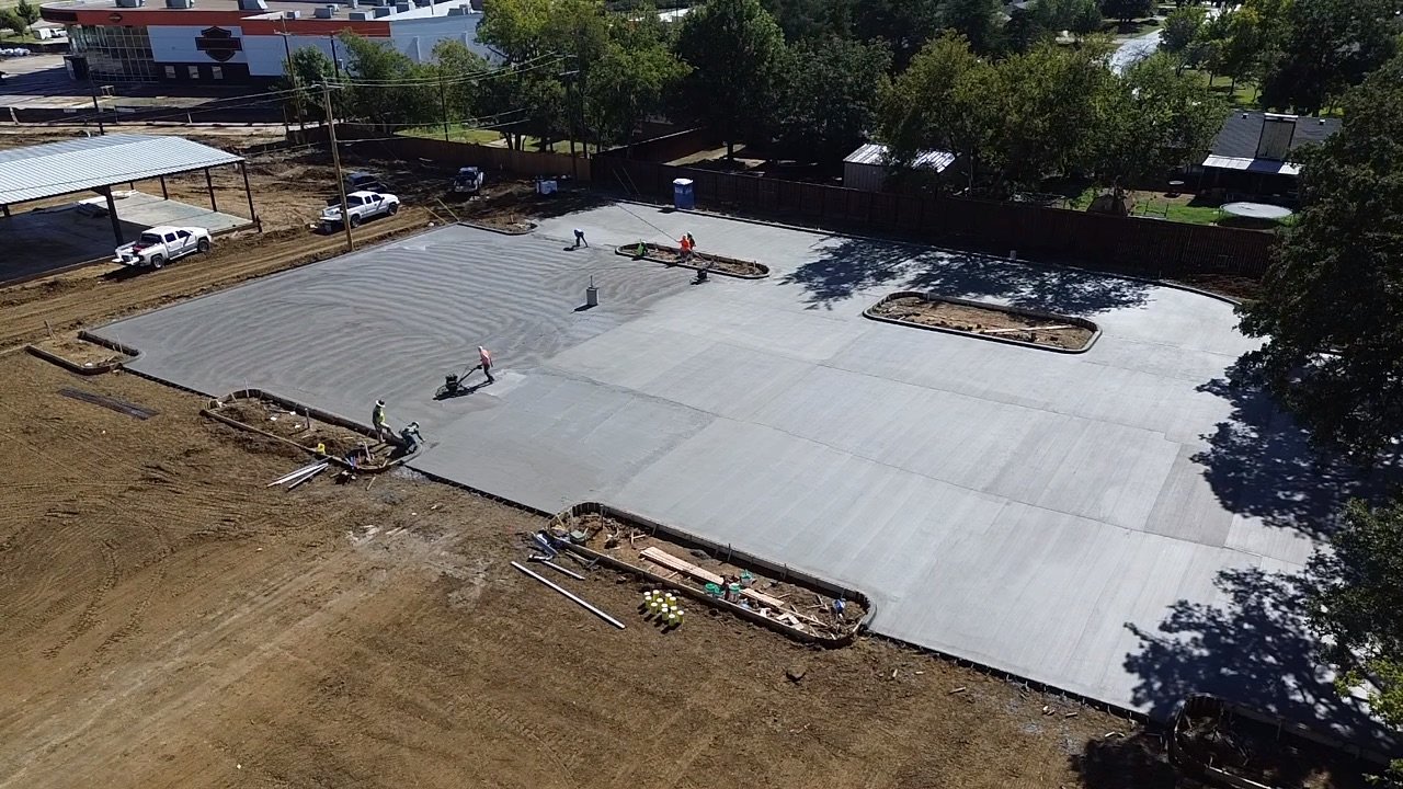 Concrete flatwork installation project #38 — TexTex Concrete DFW