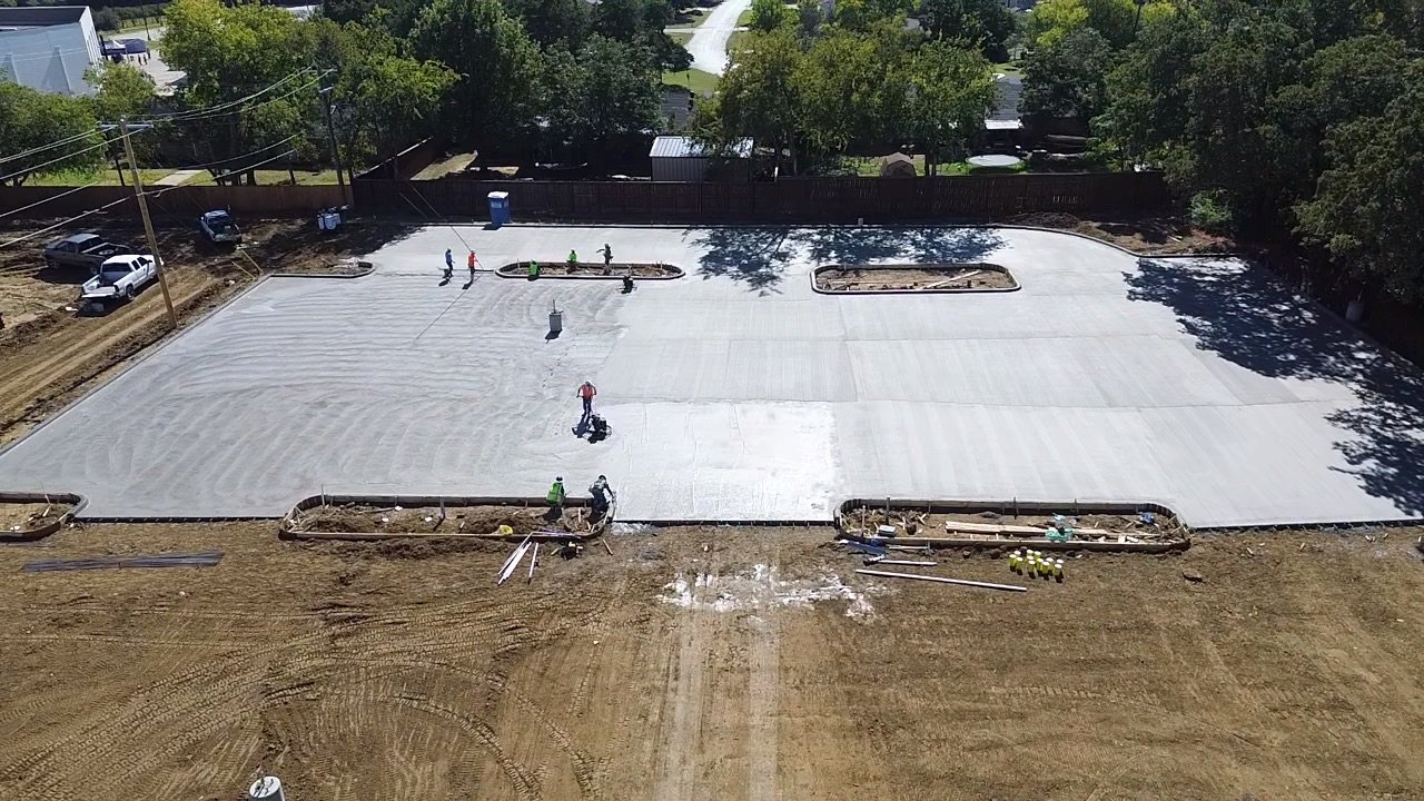 Concrete flatwork installation project #39 — TexTex Concrete DFW