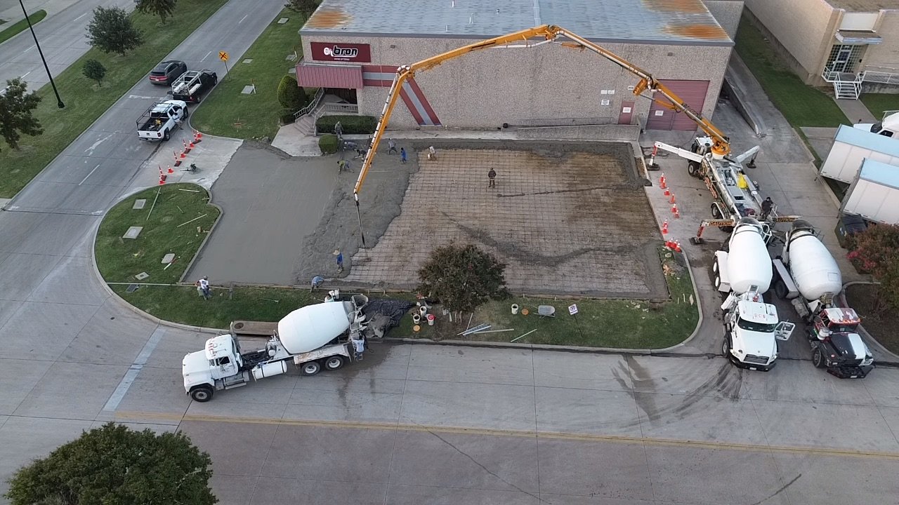 Concrete flatwork installation project #4 — TexTex Concrete DFW