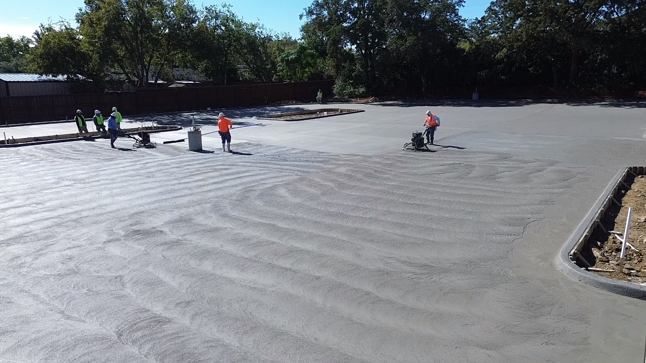 Concrete flatwork installation project #42 — TexTex Concrete DFW