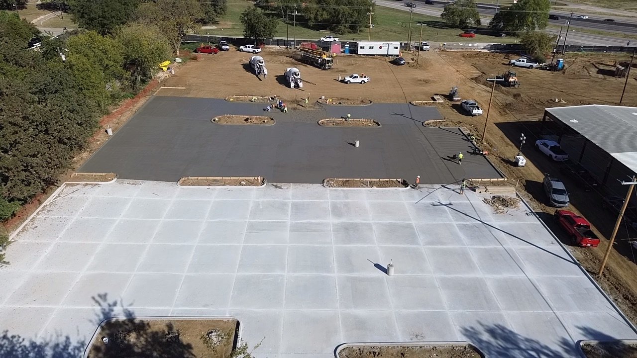 Concrete flatwork installation project #52 — TexTex Concrete DFW