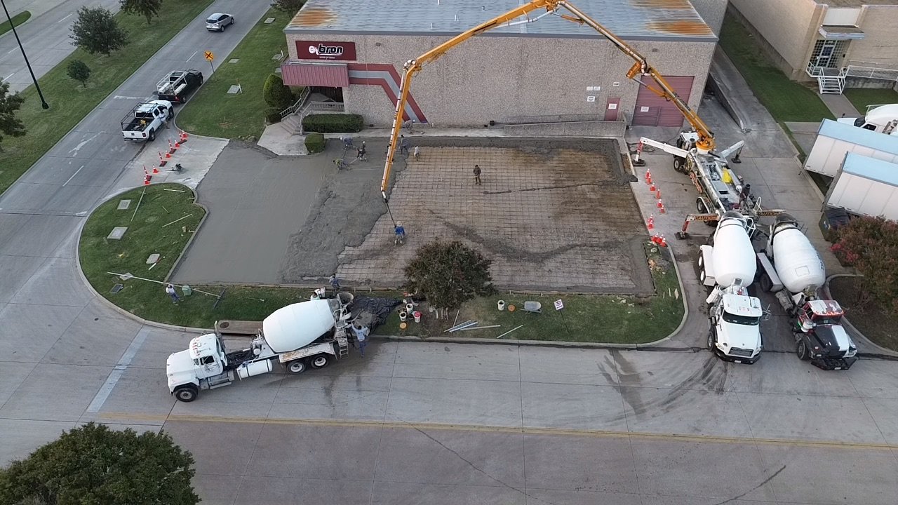 Concrete flatwork installation project #7 — TexTex Concrete DFW