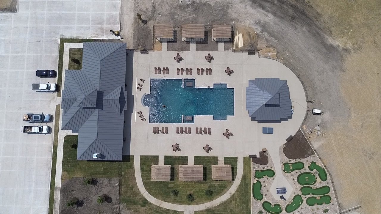 Custom Colored Pool Deck, Frisco TX